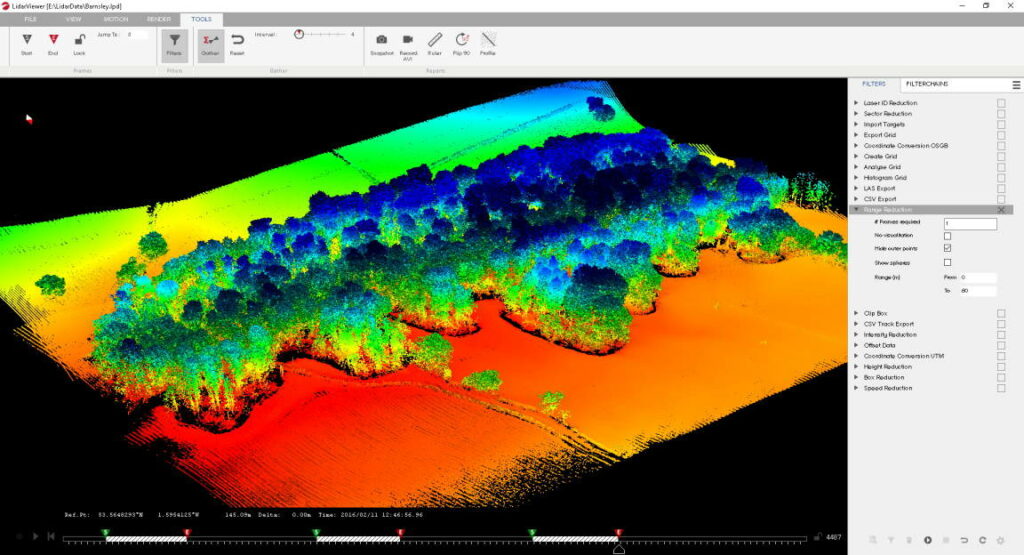 Drone LiDAR software