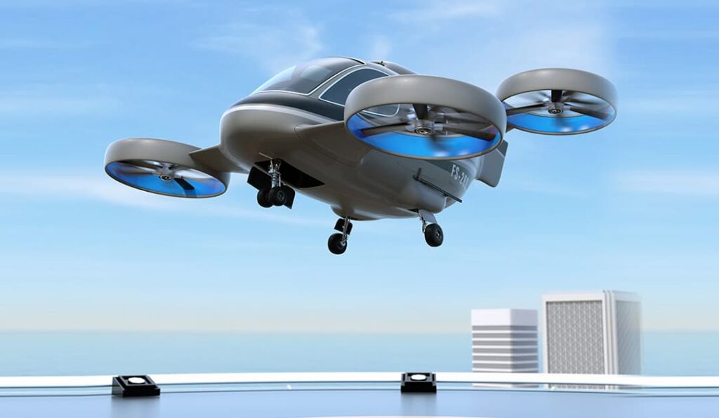 ERP software for eVTOL UAVs