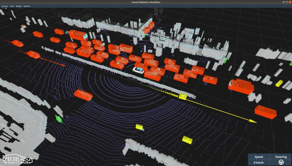 LiDAR perception system for autonomous vehicles