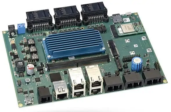 MicroSys miriac AIP-S32G274A SBC with Hailo-8 AI accelerator modules