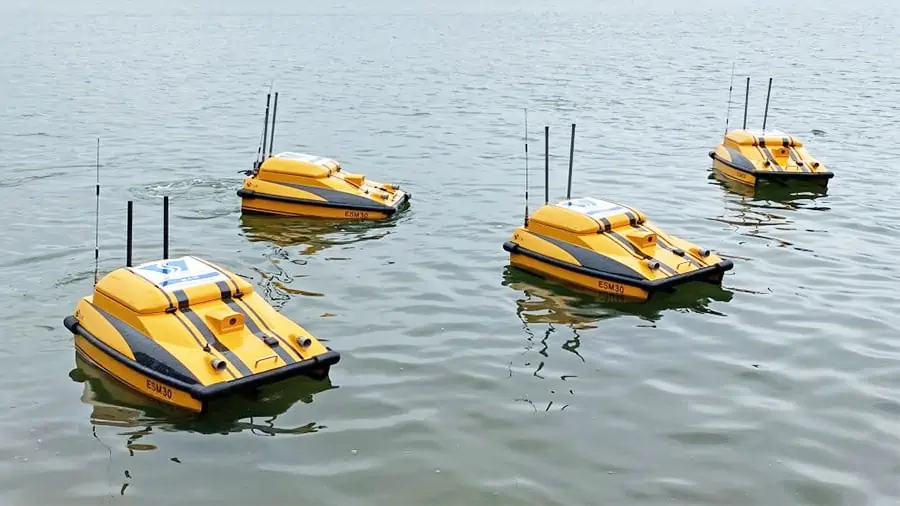 OceanAlpha water quality monitoring USVs