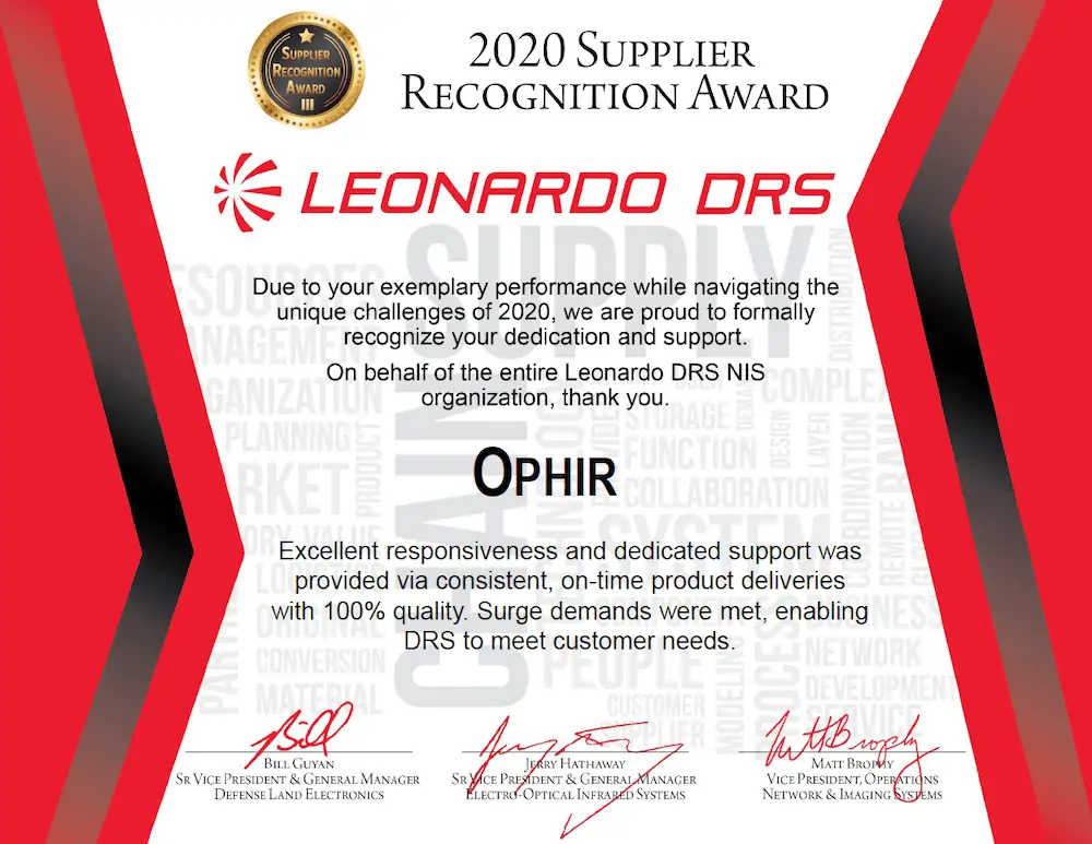 Ophir Leonardo DRS