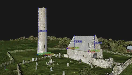 UAV LiDAR point cloud data