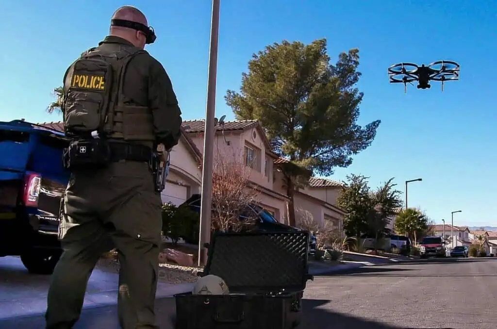 law enforcement drone