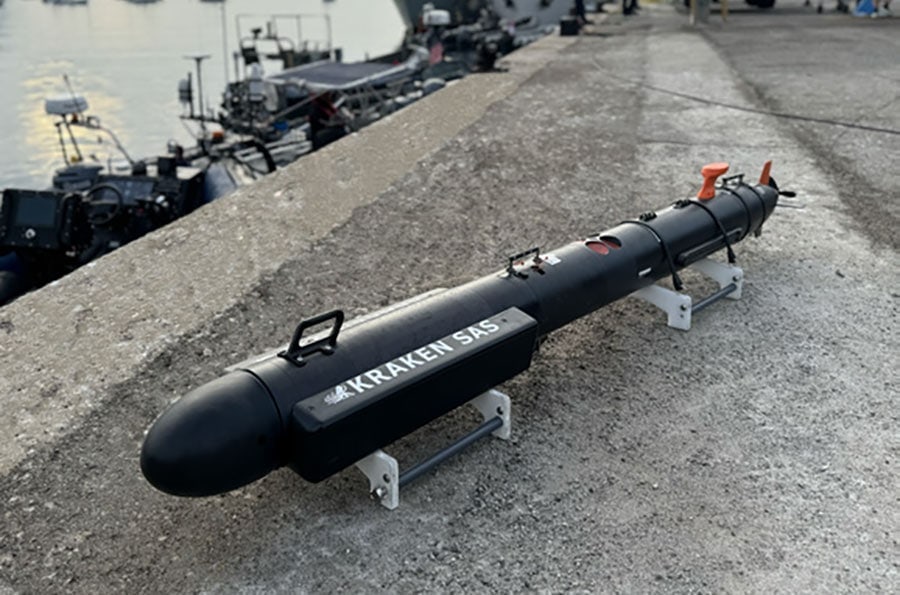 Czujnik podwodny firmy Kraken Robotics