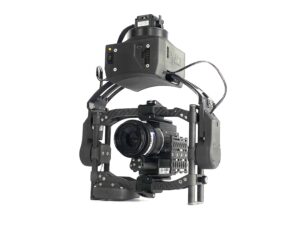 Custom drone camera gimbal for aerial filming