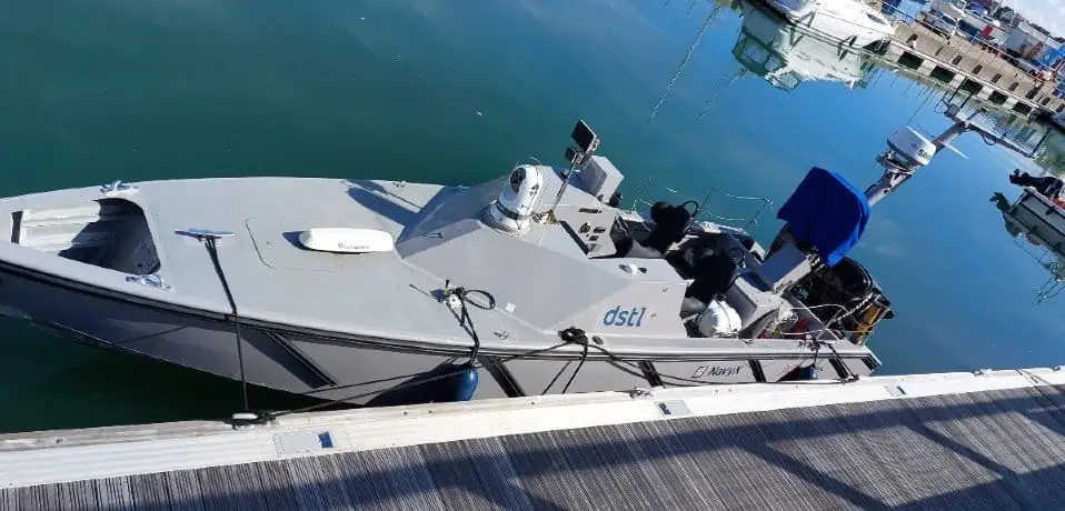 Dstl autonomous USV