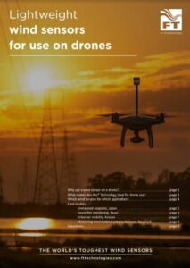 FT Technologies wind sensors for drones brochure