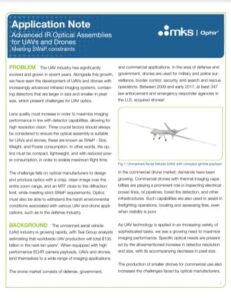 Ophir UAV optics application note