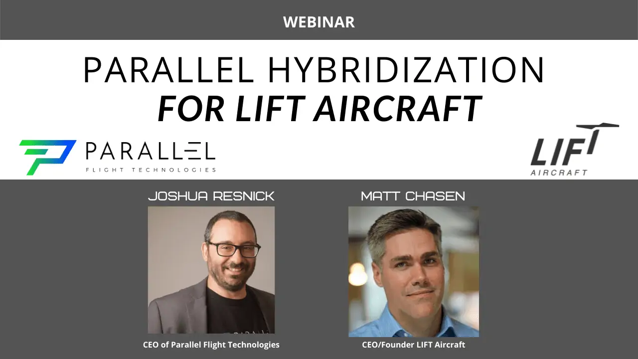 Parallel Hybridization for LIFT Aircraft