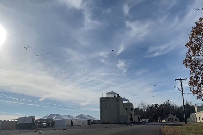 Raytheon Drone Swarm Control Solution