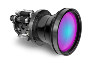 Thermal imaging lens for long-range surveillance