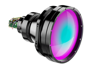 Long-range thermal imaging lens