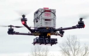 portable drone delivery