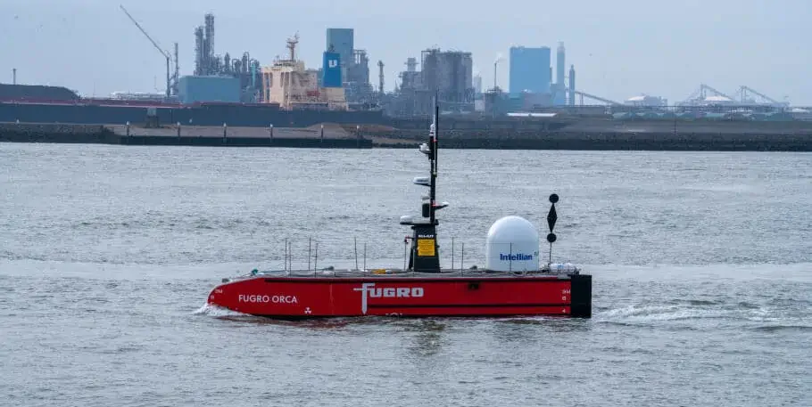 Fugro's Blue Essence offshore-certified USV