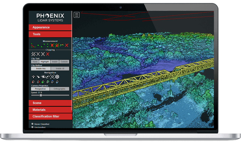 LiDAR post-processing software