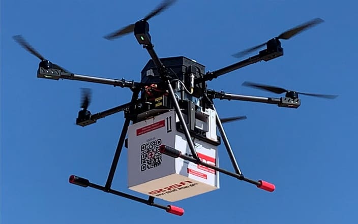 USOG drone delivery
