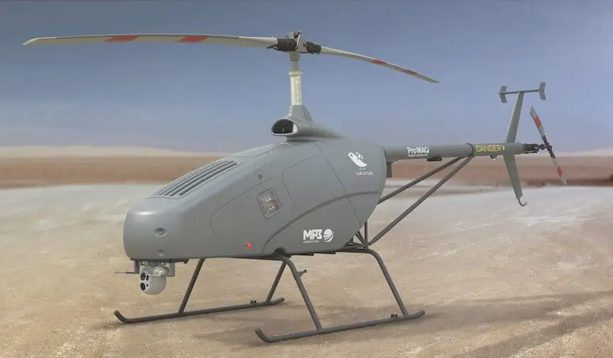 UVH 500 unmanned helicopter