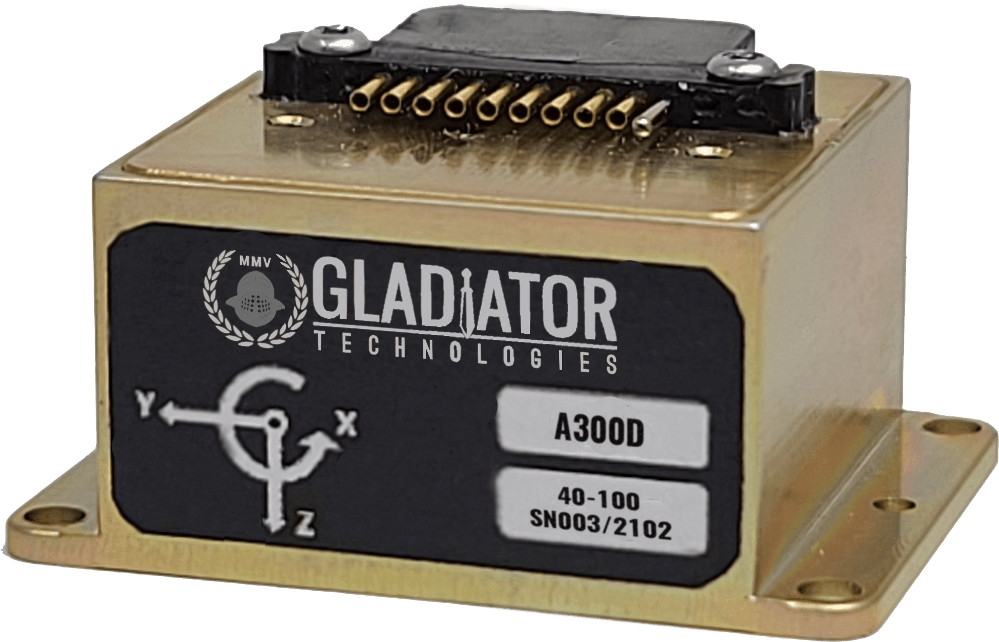 A300D Accelerometer Ultralow noise threeaxis MEMS accelerometer