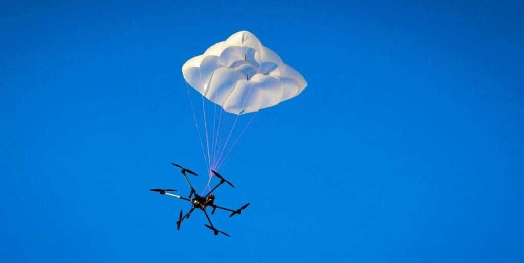 Drone parachute