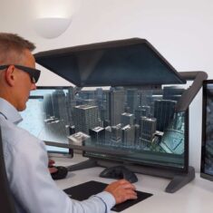 Geospatial 3D Stereo Monitor by Schneider Digital