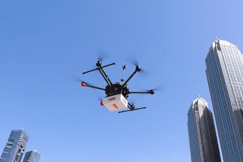 ABB’s HoverGuard operates from a UAV to detect gas leaks while flying.