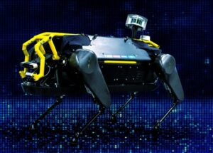 Autonomous legged UGV