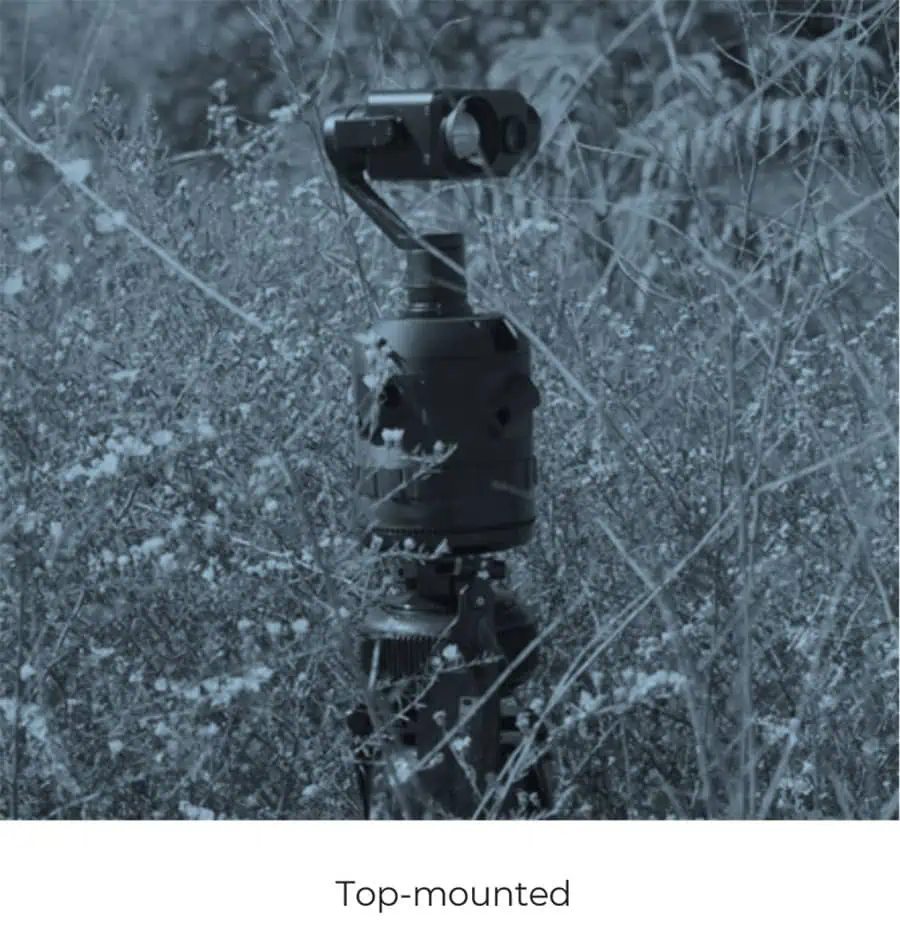 Top-mounted payload