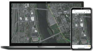 Geospatial drone software