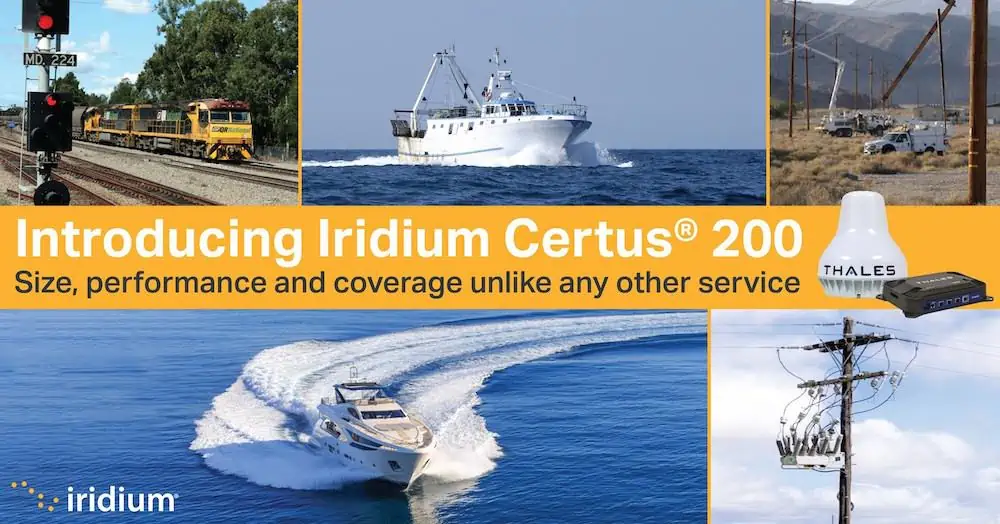 Iridium Certus 200 service