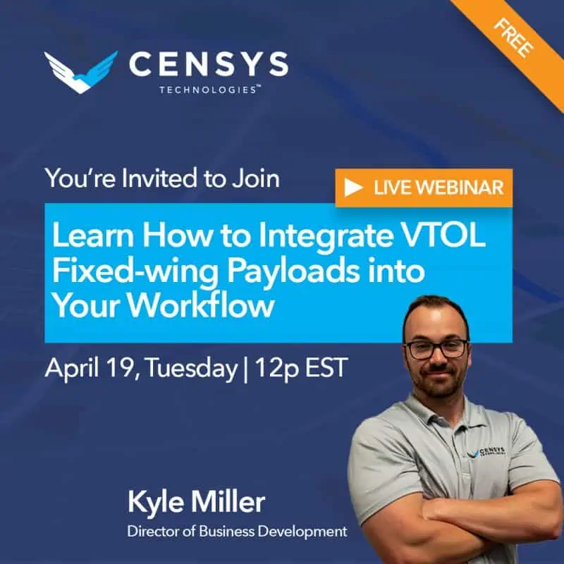 Learn How to Integrate VTOL Fixed-wing Payloads into Your Workflow