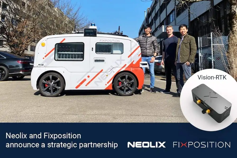 Neolix and Fixposition