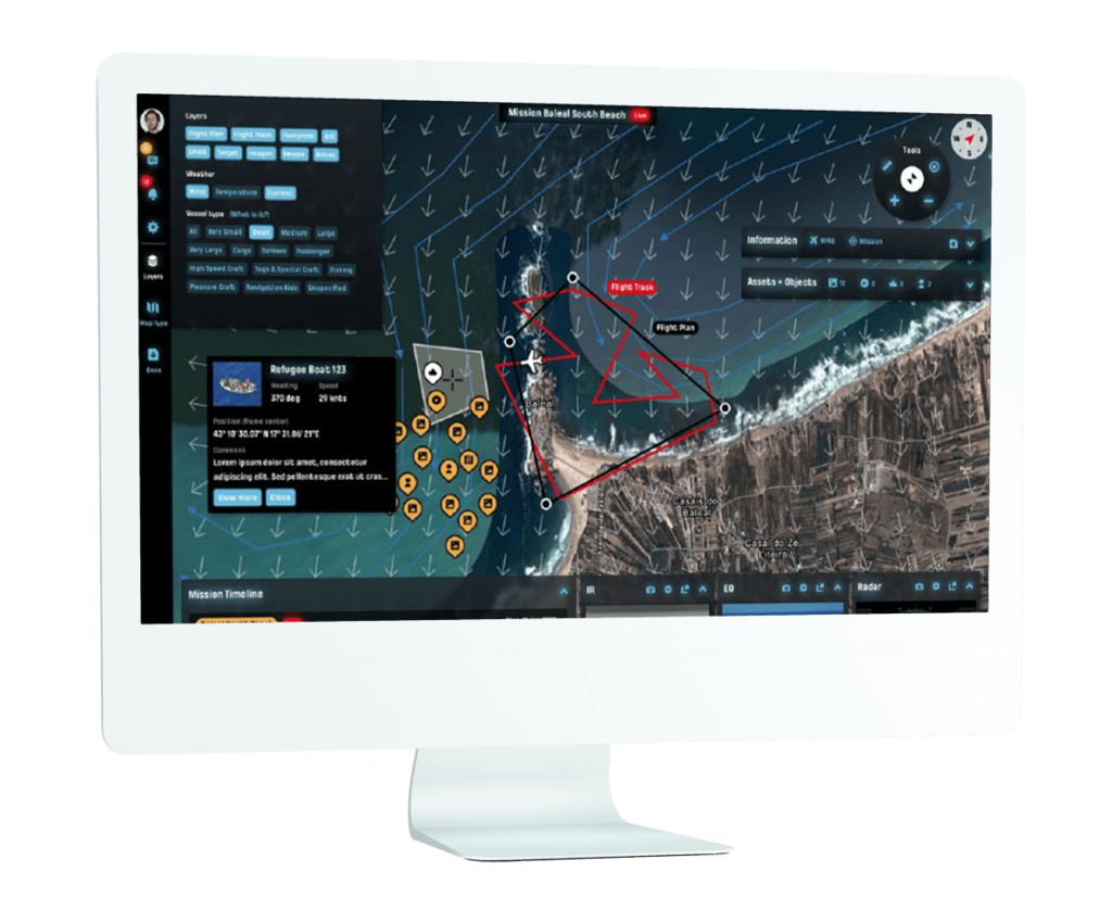 ATLAS UAV AI ISR software