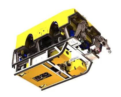 Voyis’ Perception ROV Skid on a work class ROV