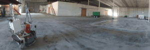 Autonomous concrete floor polishing & the LightWare SF40:C