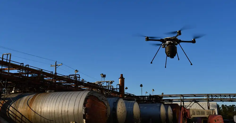 Drone Payload for Remote Bio-Hazard Detection Launched