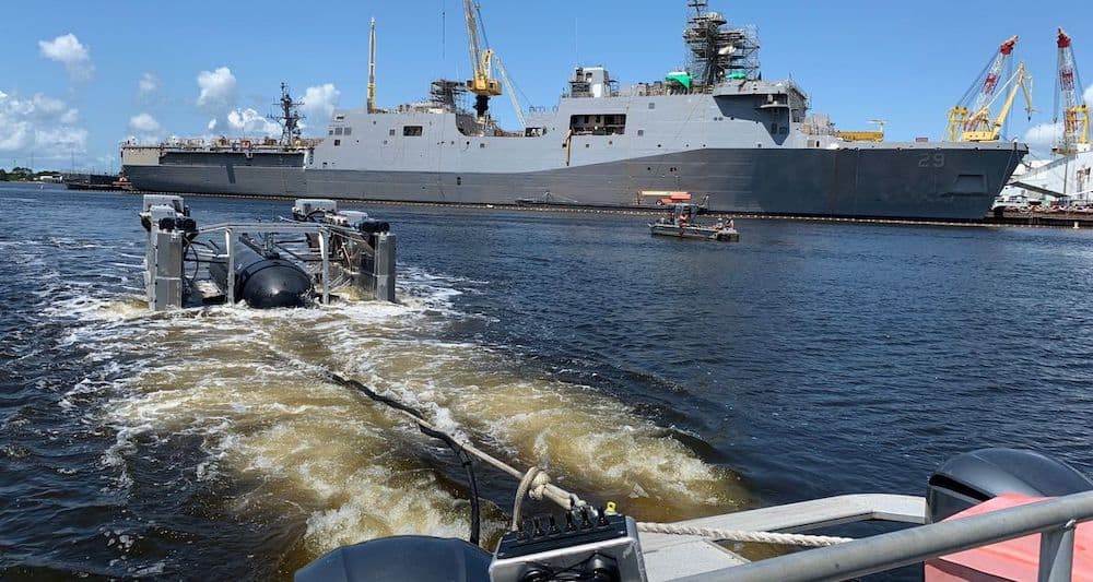 HII Pharos Proteus Launch and Recovery Ingalls hero