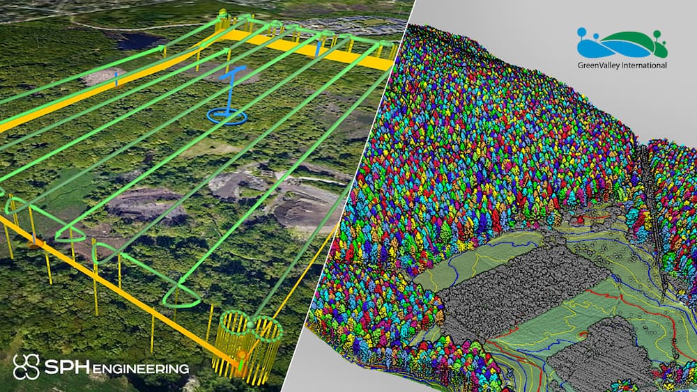 New Drone Technologies Partnership for LiDAR Data Collection & Processing