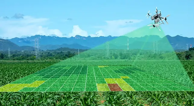 Precision agriculture drone