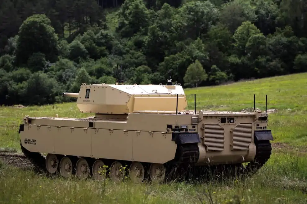 Type-X Robotic Combat Vehicle