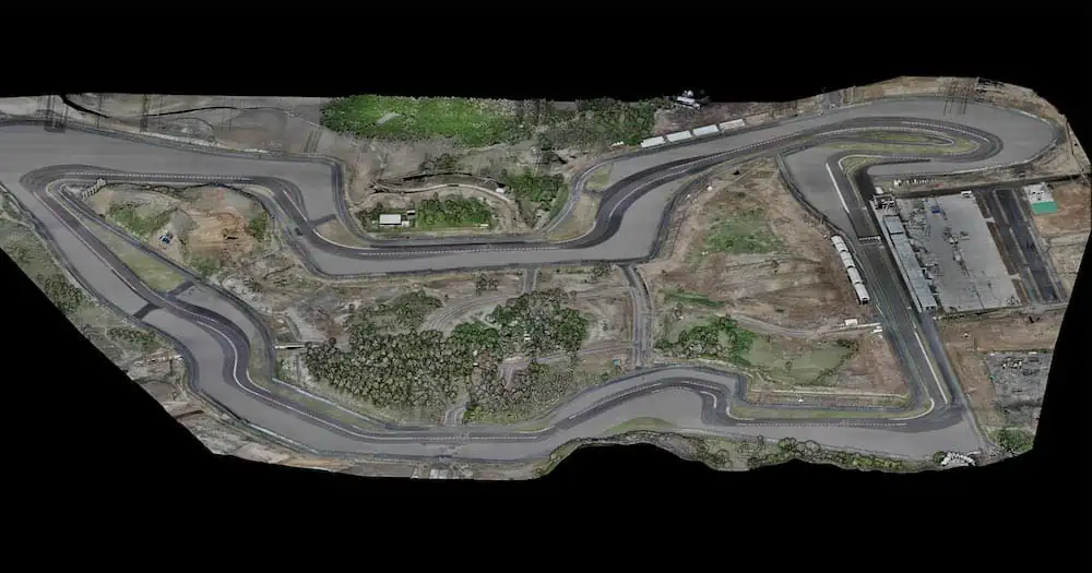 LiDAR-pointcloud-Mandalika-Circuit-Colorised