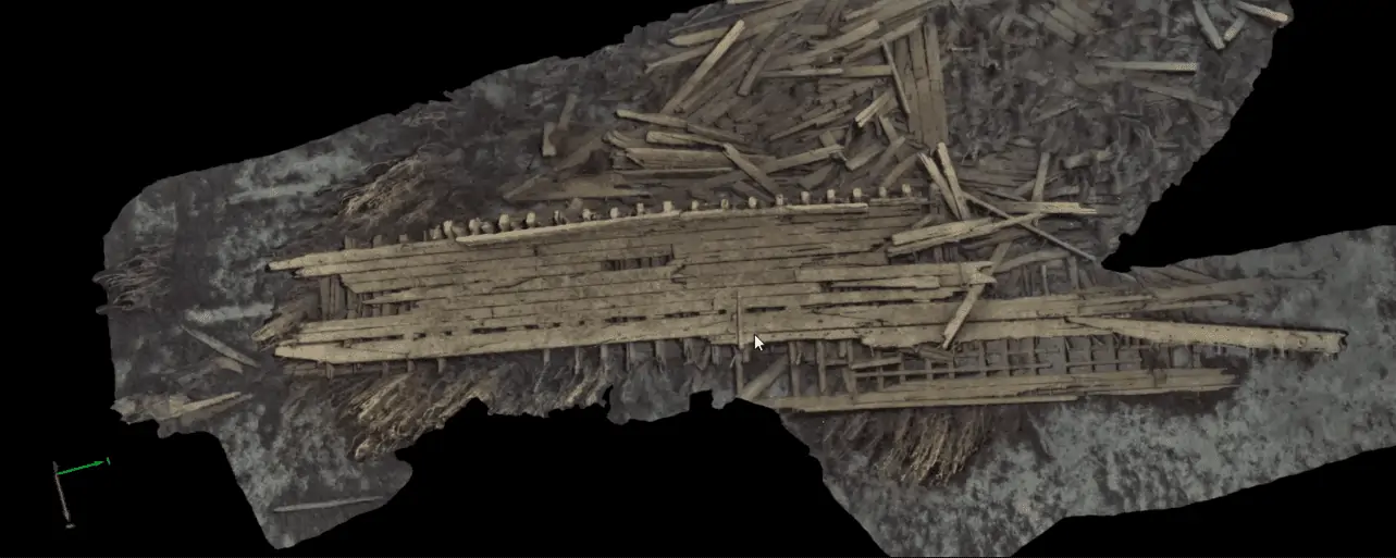 Photogrammetry model created in Pix4D