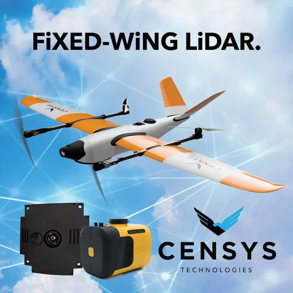 Censys Fixed Wing LiDAR