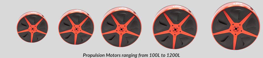 Electric propulsion motors