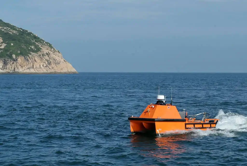 Large unmanned surveying & monitoring USV