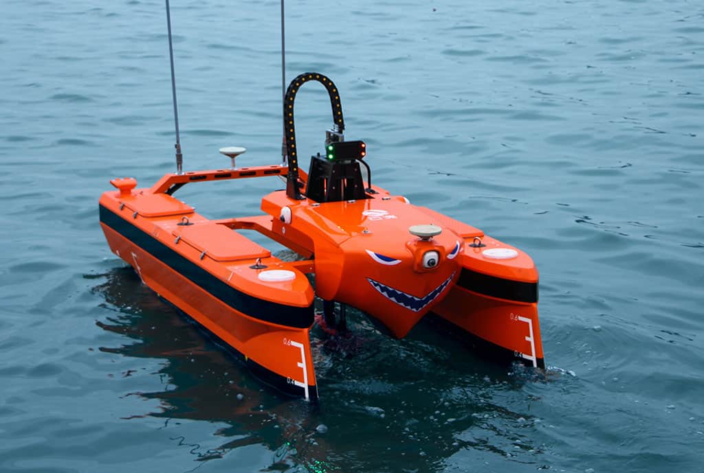 Hydrographic survey vessel