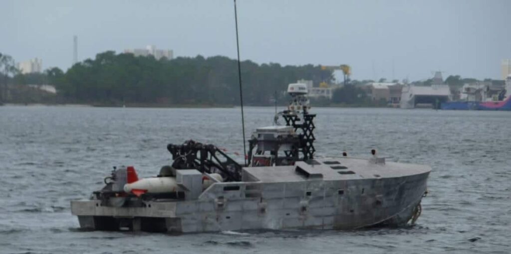 Partnership to Build Mine Countermeasures Unmanned Surface Vessels