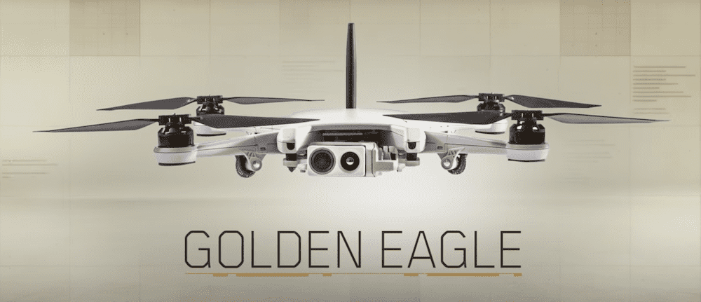 Teal Golden Eagle Drone