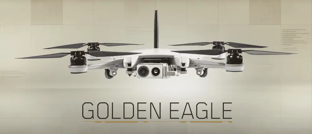 Teal Golden Eagle Drone