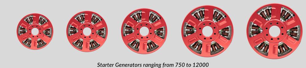 UAV Starter generators